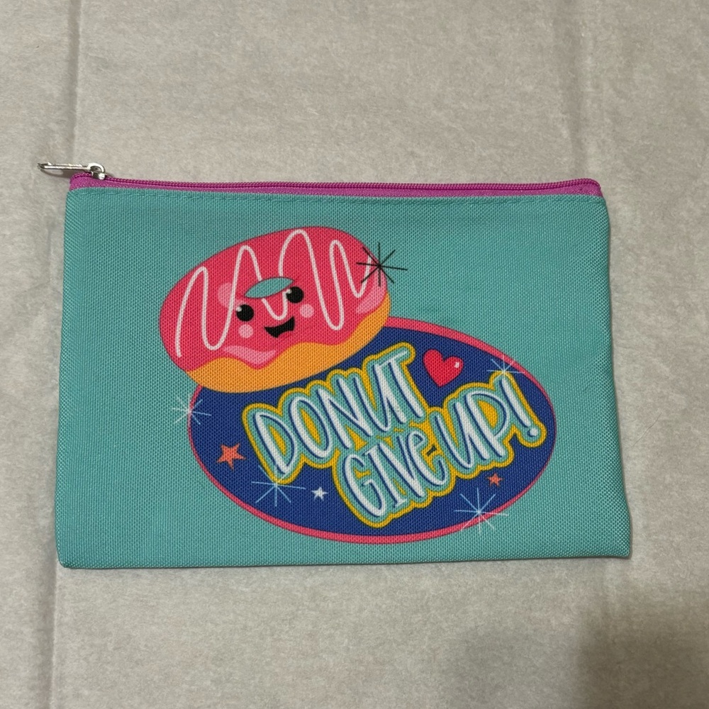 ‘Donut GiveUp!’ Pencil Pouch